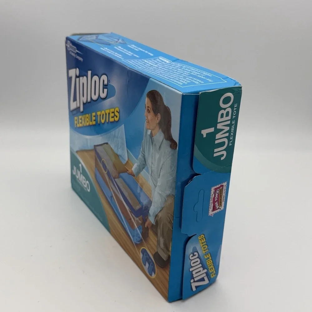 Ziploc Flexible Totes Jumbo 22 Gallon Storage Bag 1 Tote Discontinued